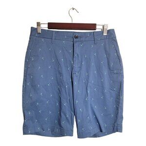 IZOD Shorts Mens Size 30 Blue Advantage Performance Cocktail Preppy Vacation